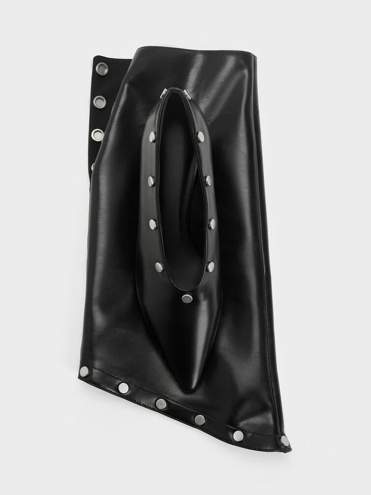 Studded Convertible Heels