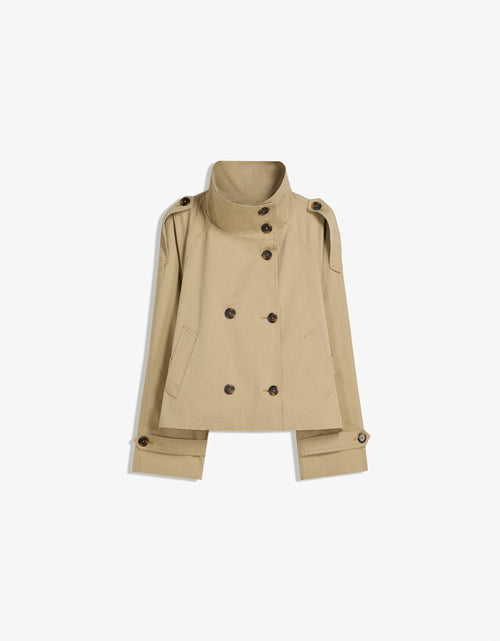 Cropped Trench Coat