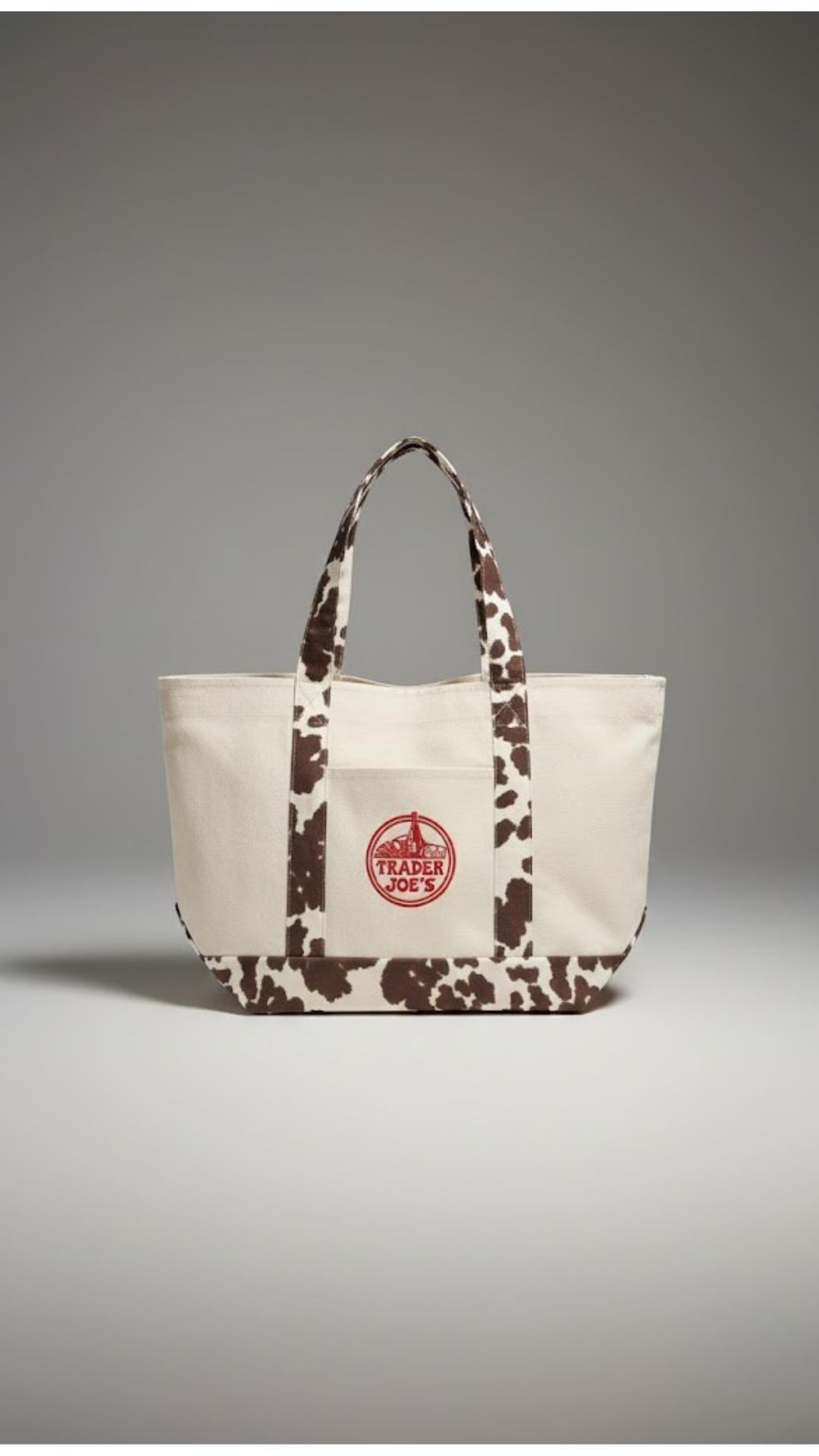 TJ Cow Print Tote