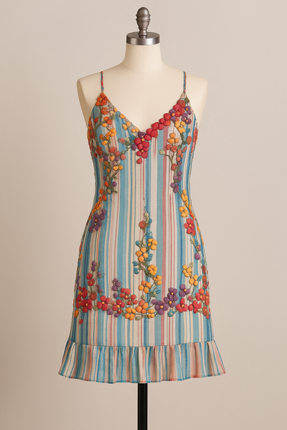 Vintage Floral Dress