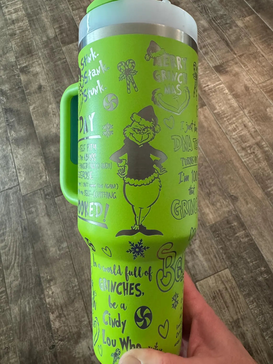 Grinch 40oz Tumbler