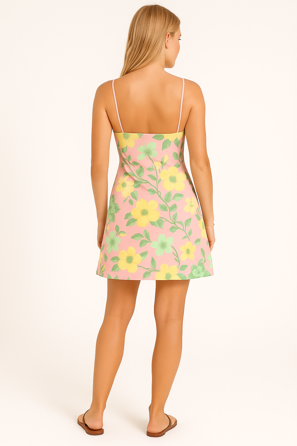 Floral Print Mini Dress