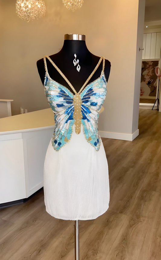 Butterfly Mini Dress