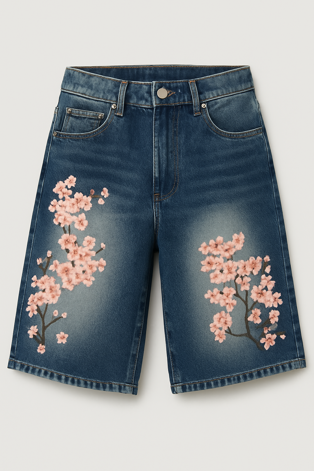Unisex Sakura Jorts