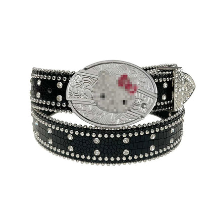 Cartoon Rhinestone Belt