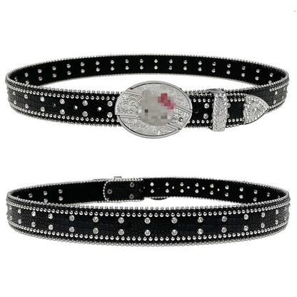 Cartoon Rhinestone Belt