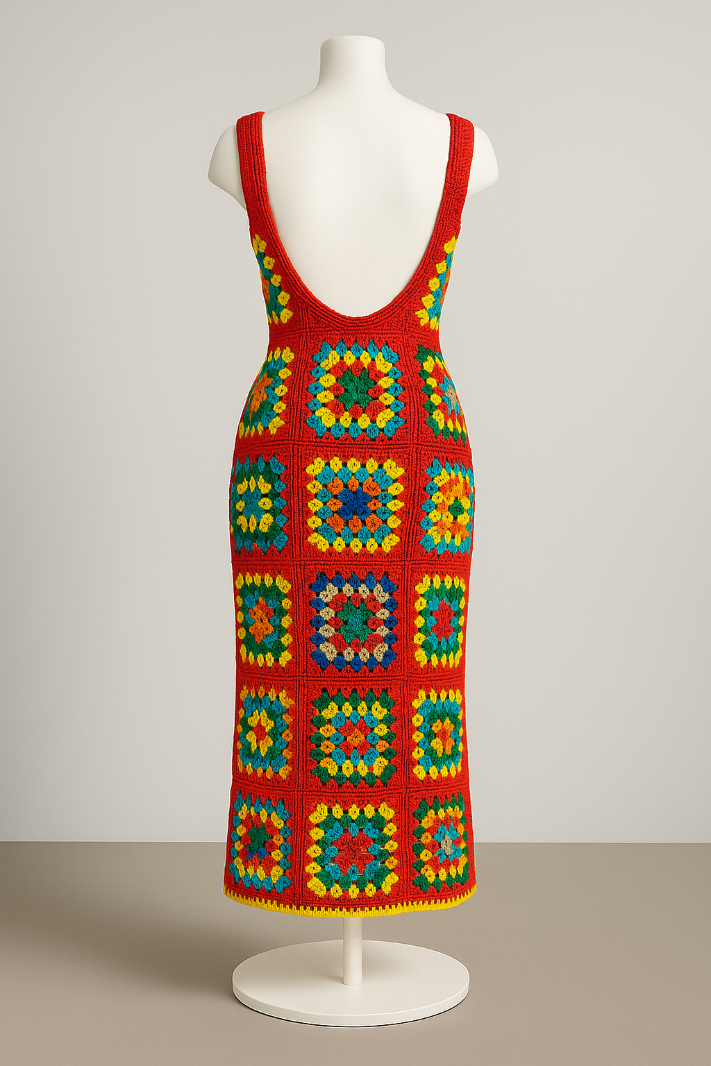 Knit Halter Dress