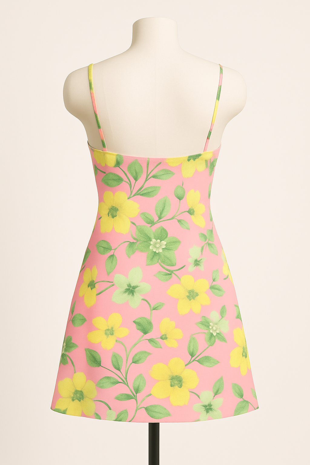 Floral Print Mini Dress