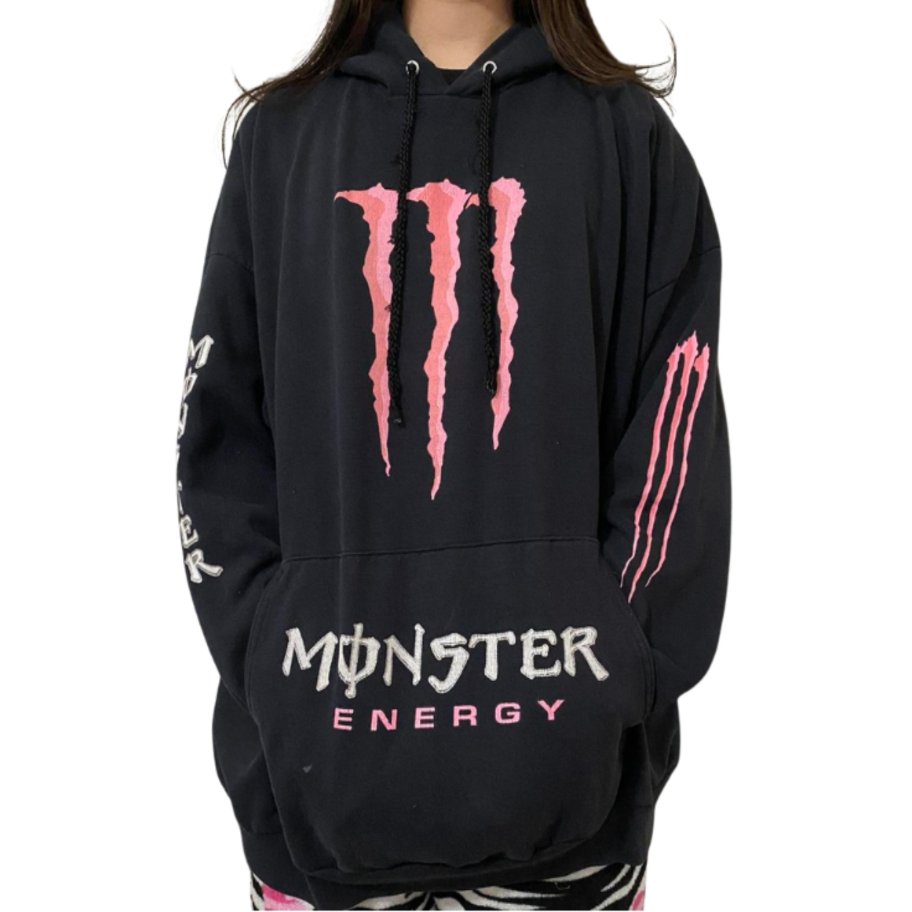 Pink Monster Hoodie