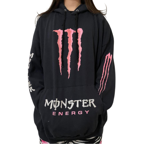 Pink Monster Hoodie