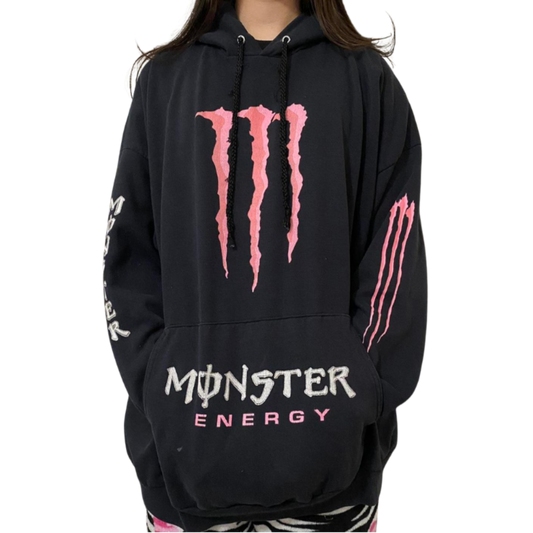 Pink Monster Hoodie