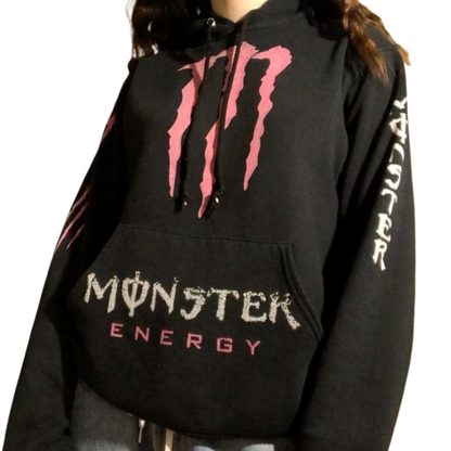 Pink Monster Hoodie
