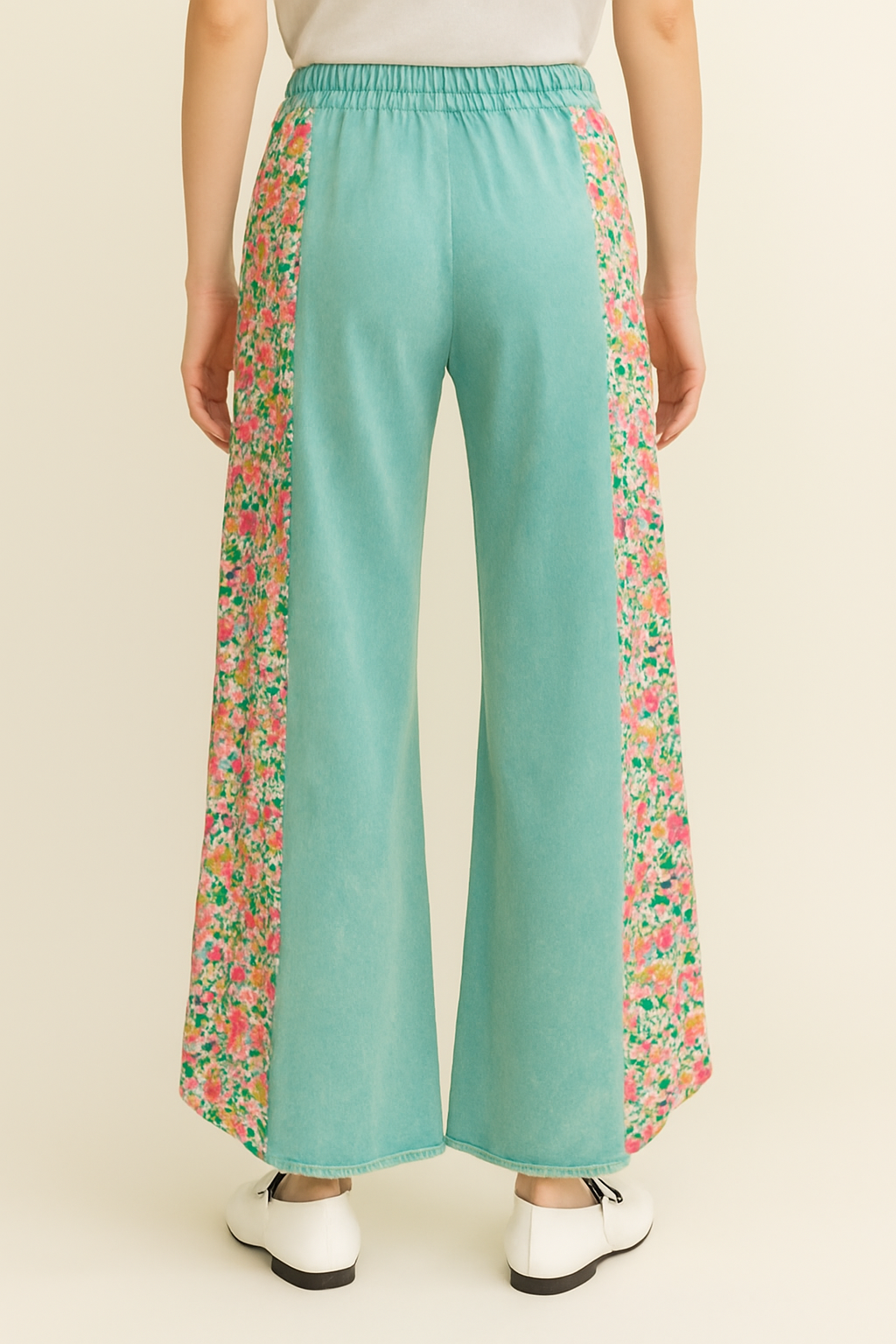 Floral Print Pants